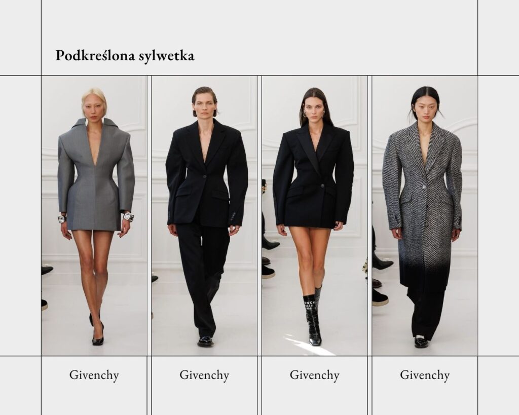 stylizacje podkreślające sylwetkę