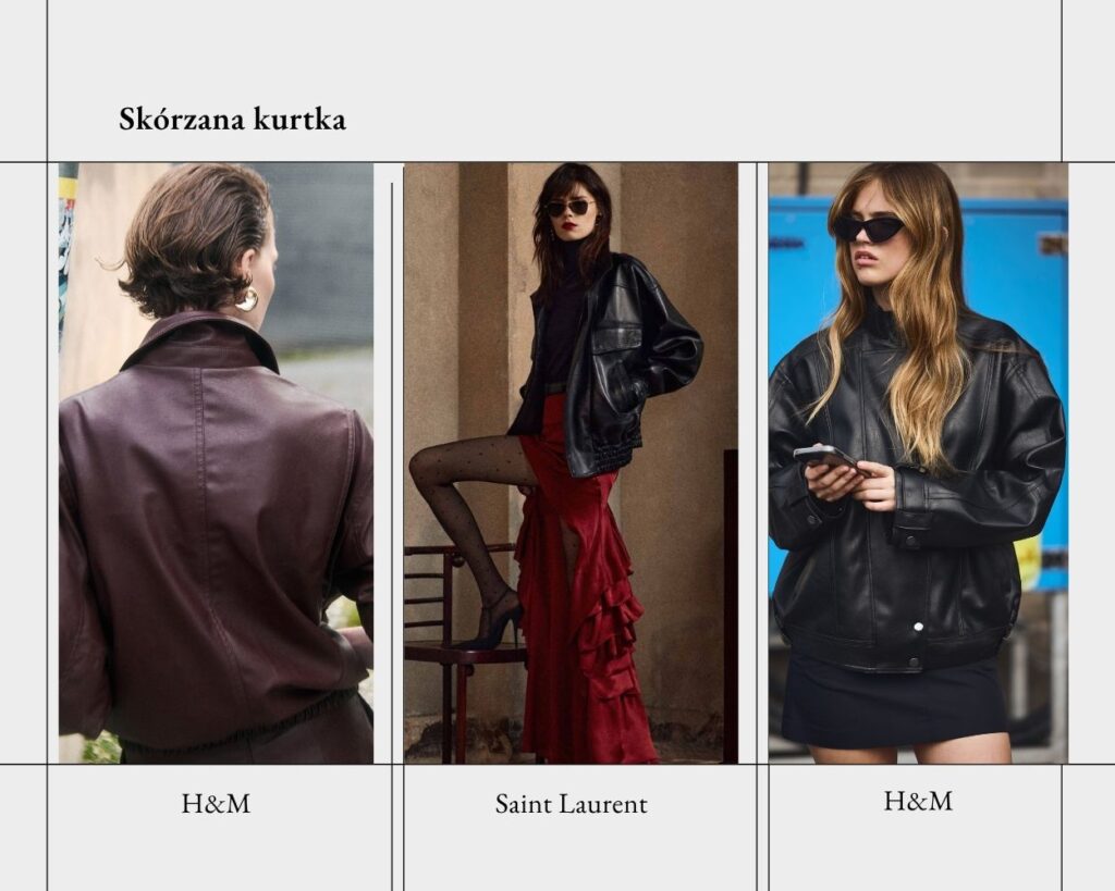 kurtki skórzane na sezon 2025