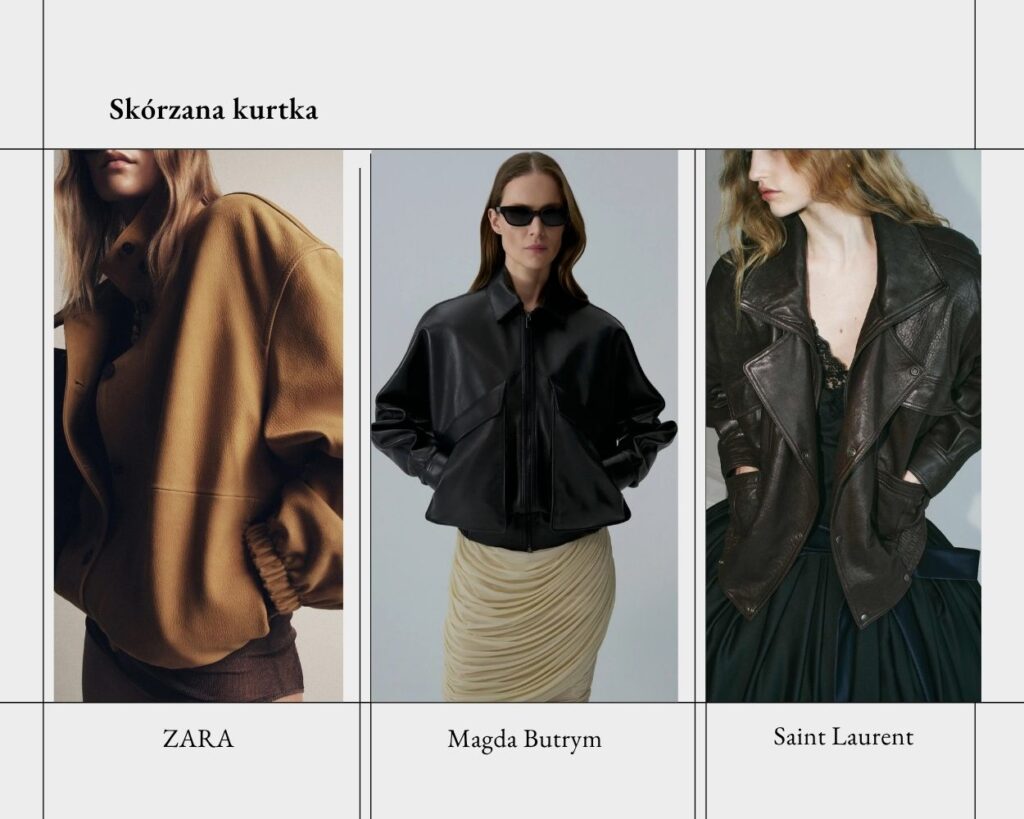 kurtki skórzane na sezon 2025